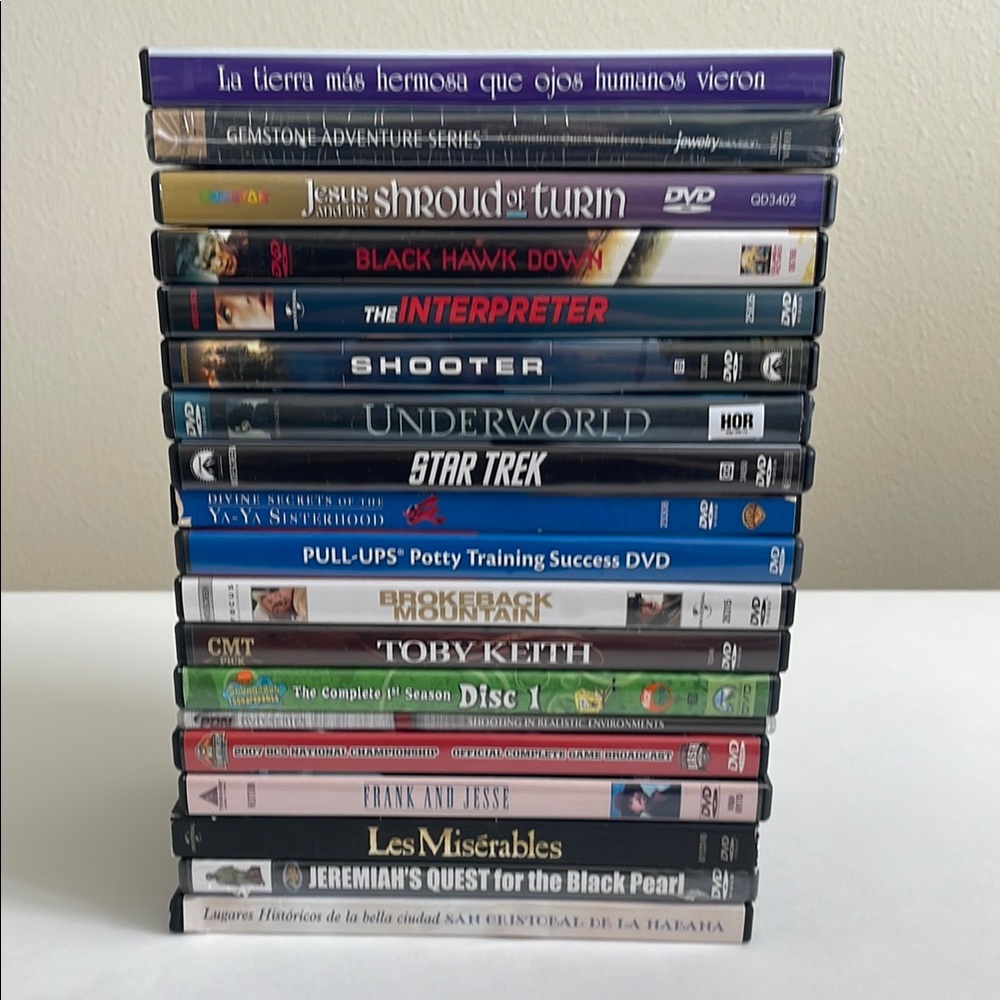Assorted DVD Collection - 19 Titles